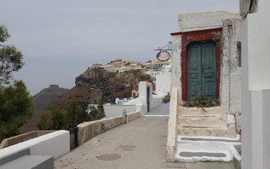 Fototapeta na wymiar Fira, Santorini, Greece