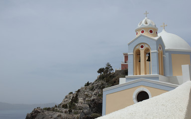 Fototapeta na wymiar Fira, Santorini, Greece