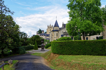 Fototapeta na wymiar Château Jeanne d'Arc Dordogne