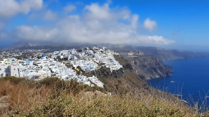 Fototapeta na wymiar Imerovigli, Santorini, Greece