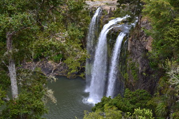 Fototapeta na wymiar waterfall in New Zealand