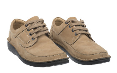 Suede Shoes Isolated