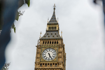 Beautiful view of Big Ben Tower in London, UK