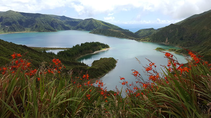 Lagoa do Fogo, Sao MIguel, Azores, Portugal