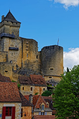 Fototapeta na wymiar Château fort Dordogne