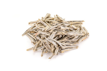 anchovy isolated on white background