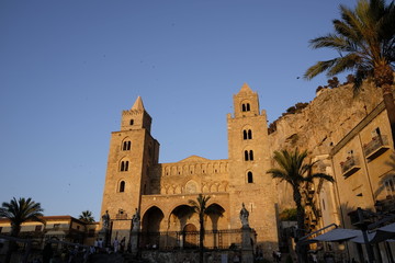 Fototapeta premium The cathedral of cefalu'