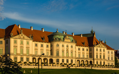 Fototapeta premium Royal Castle in the old town of Warsaw, Poland