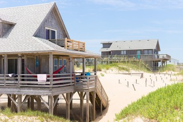 Ocean front beach house