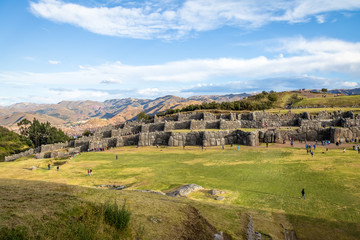 Saqsaywaman or Sacsayhuaman Inca Ruins - Cusco, Peru