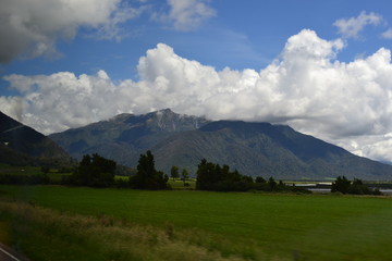 Landscape in New Zealand