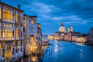 Foto op Aluminium Canal Grande in mystic twilight, Venice, Italy © JFL Photography