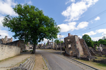 Fototapeta na wymiar Oradour-sur-Glane