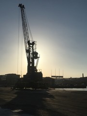 Crane of Cork city harbour