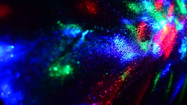 colorful light in club party