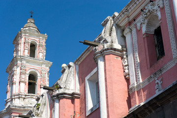 Beautiful Bell Tower in Mexico