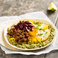 Frühstückstaco - Breakfast taco