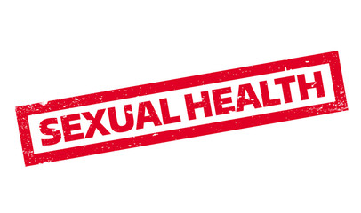 Sexual Health rubber stamp. Grunge design with dust scratches. Effects can be easily removed for a clean, crisp look. Color is easily changed.