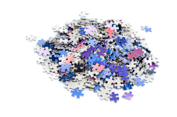 Fototapeta premium colorful jigsaw puzzle