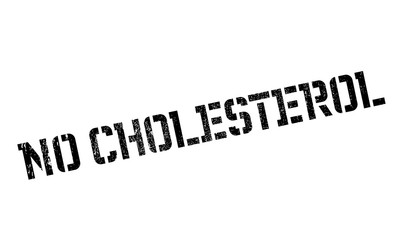 No Cholesterol rubber stamp. Grunge design with dust scratches. Effects can be easily removed for a clean, crisp look. Color is easily changed.