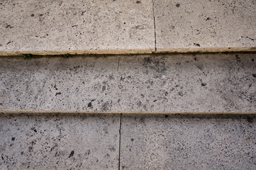 Cement stairs