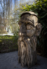 Obraz premium Holzkopf