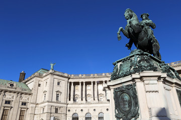 Fototapeta na wymiar Hofburg Imperial Palace