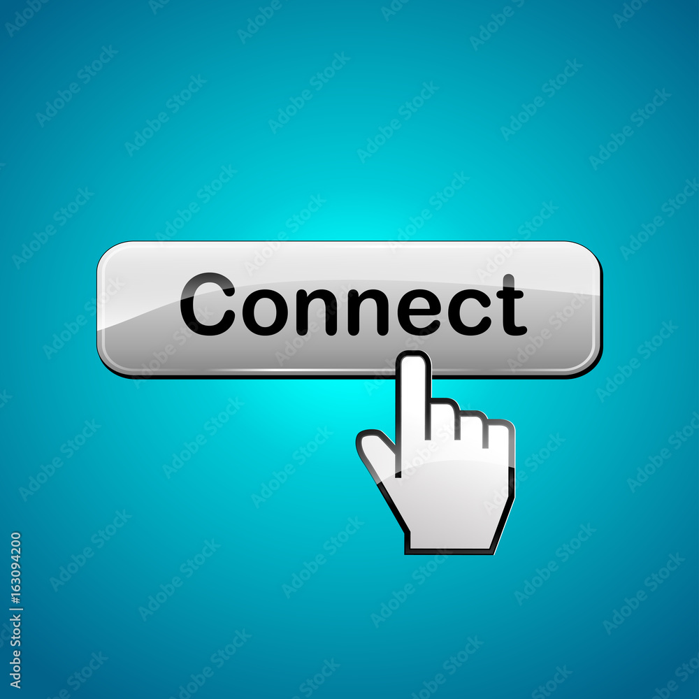 Poster connect web button