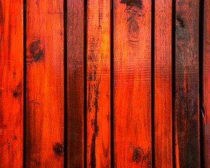 Brown wood background.