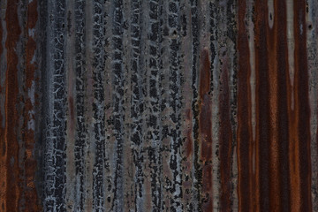 さびた壁面
