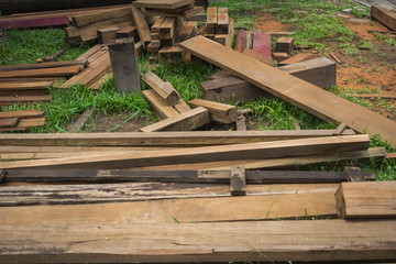 wood Processing On the floor