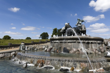 Obraz premium Gefion-Brunnen