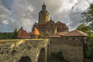 Czocha Castle in the morning-Lower Silesia, Poland