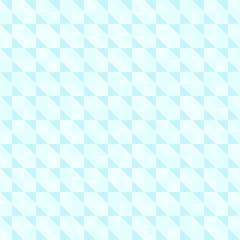 Cyan right triangle pattern. Seamless vector background