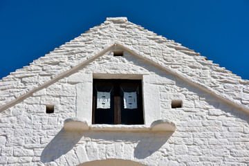 View of Trulli houses in Alberobello, Italy
