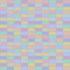 Seamless vector pattern, textured repeat background blue