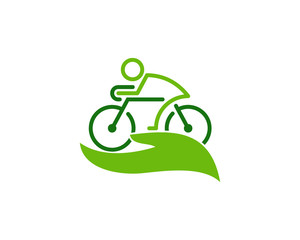 Bike Care Icon Logo Design Element