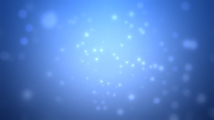 blue bokeh blur background dust motion graphic, Particle motion background