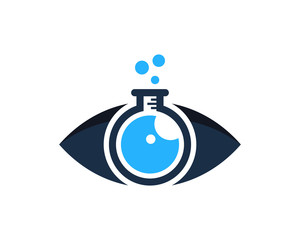 Eye Lab Icon Logo Design Element