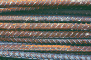 rebar steel reinforcing rod bar in construction industry