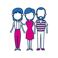 people family member together character image