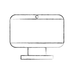 monitor computer isolated icon vector illustration design