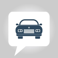 Obraz premium car vector icon