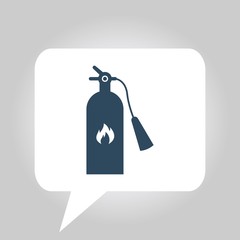 fire extinguisher vector icon