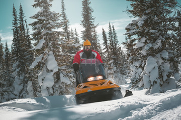 snowmobiling