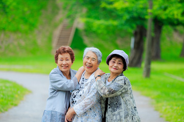 日本人 高齢者女性 旅行