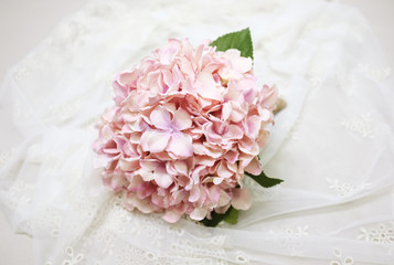 a pink wedding bouquet 