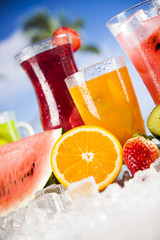 Exotic alcohol drinks