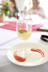 panna cotta yogurt