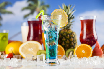 Exotic alcohol drinks